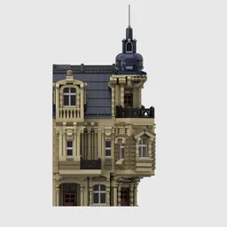 Beaux-Arts Modular Building without interior