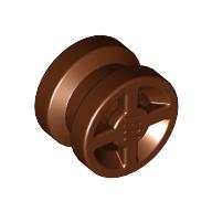 Lego Wheel 8 x 6 / Reddish Brown