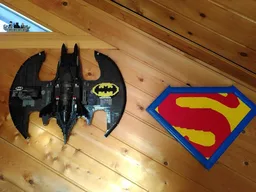 Superman logo for on-wall display
