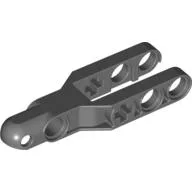 Technic Steering Arm 5.5 x 2 with Towball Socket Rounded, Chamfered