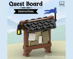 Quest Board - Lego Castle Moc