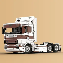 Scania 144L 6x2 tractor