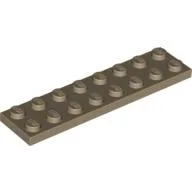 Plate 2 x 8 / Dark Tan
