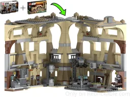 Book Nook Mandalorian Forge 75319+75326