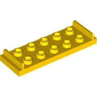 Plate Special 2 x 6 with 2 x 5 Studs and Door Stops on Top / Yellow