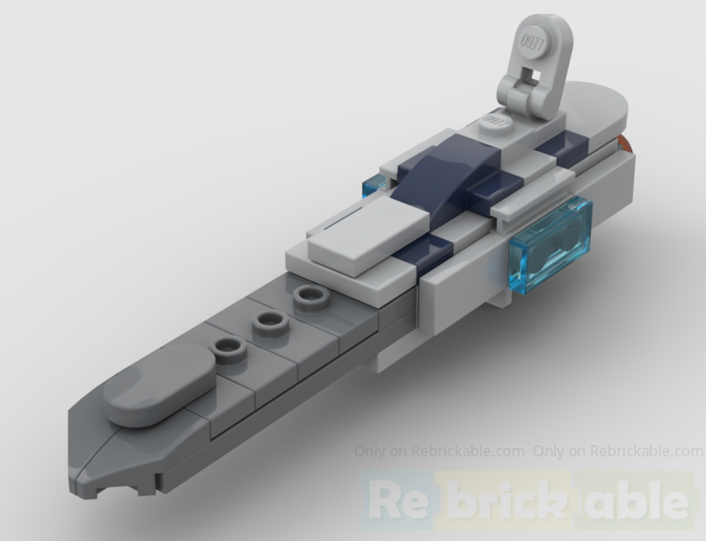 Lego Miniature Providence (to-scale with Lucrehulk)