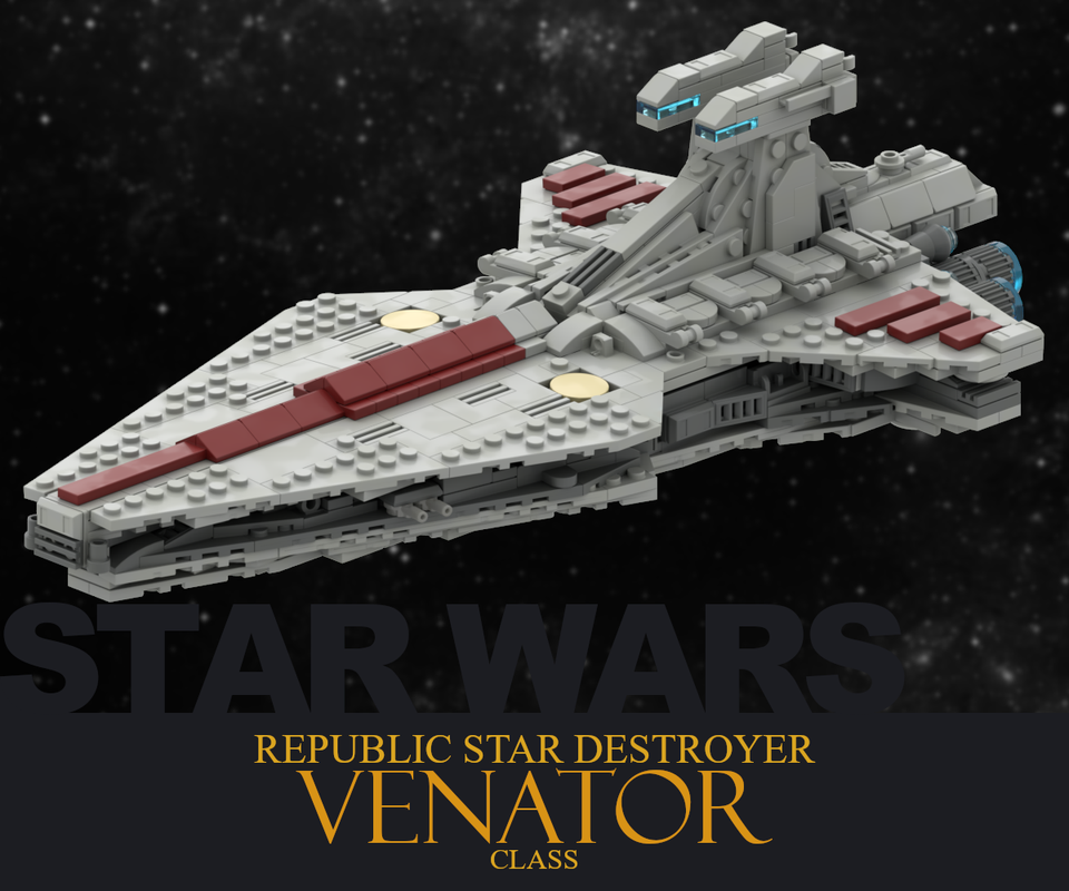 Lego Republic Star Destroyer Venator-Class