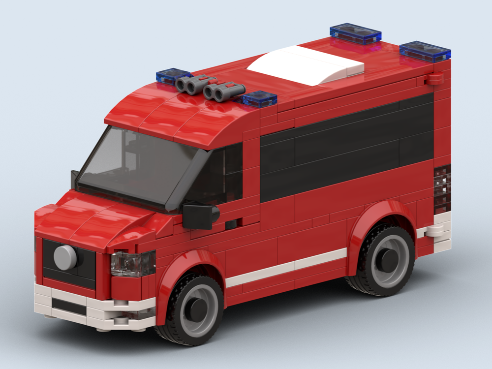Lego German Fire Command Van