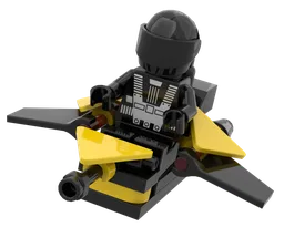 Blacktron Sit-in Speeder