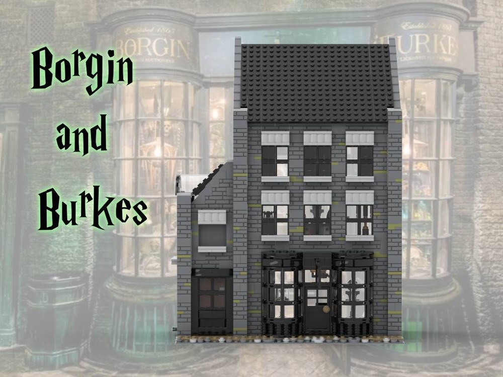 Lego Knockturn Alley: Borgin and Burkes