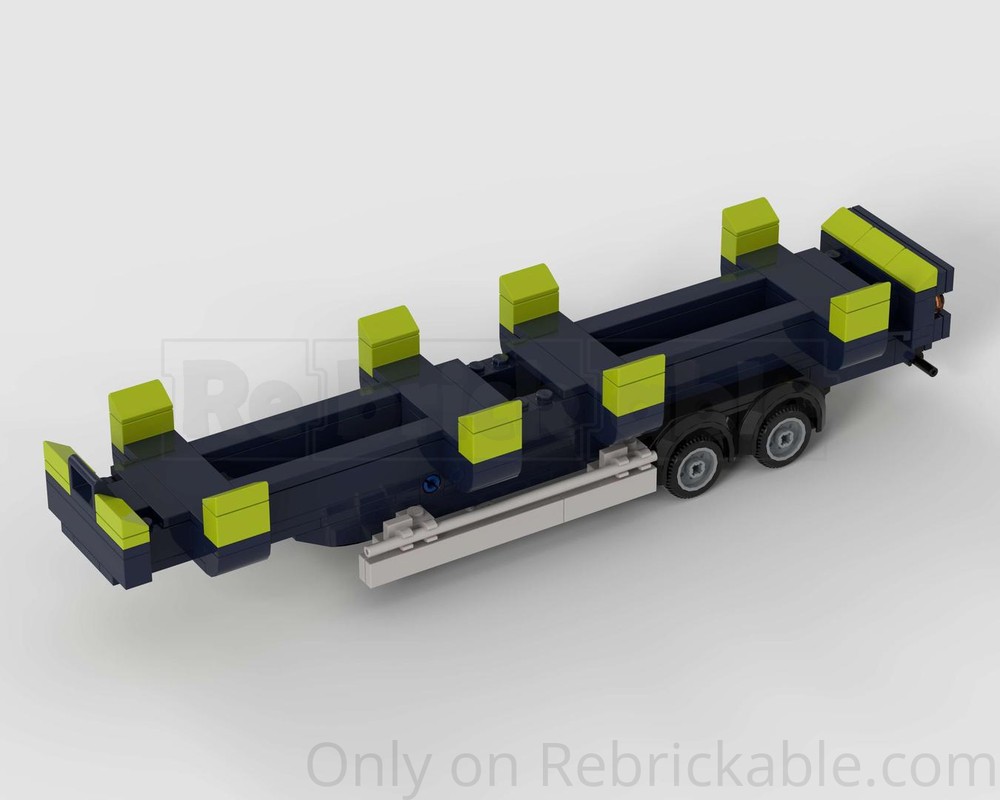 Lego Titan 40 foot container yard trailer 1