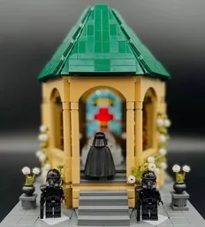 SW Lord Vader visits Padme’s grave on Nabo . Anakin’s Redemption