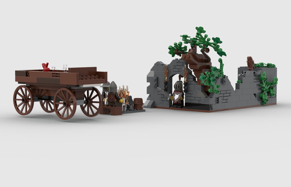 Lego wolfpack hideout