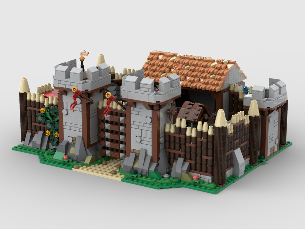 Lego Medieval Trading Outpost