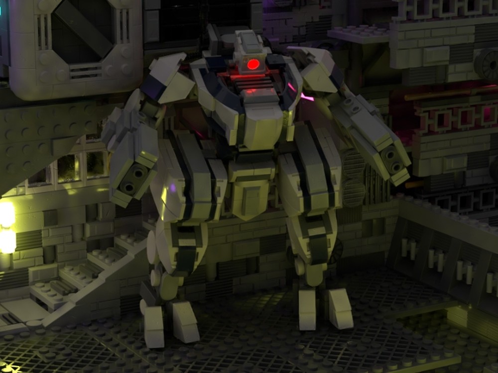 Lego New osaka police patrol mech