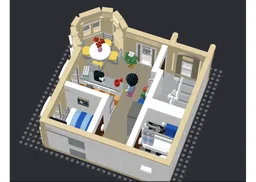 corner building module