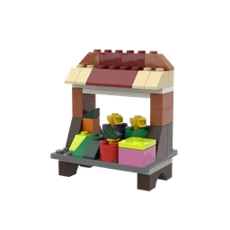 10696: Market Stall (Fruits and Vegetables)