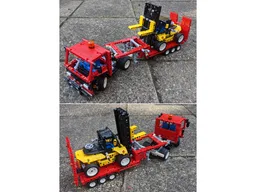 8872 Forklift Transporter Studless Remake