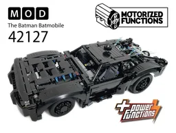 42127 Batmobile RC MOD for Power Function Motors