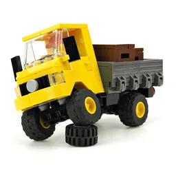 Yellow off-road Truck