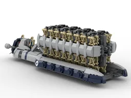 Clone Wars Platoon Attack Craft With Droid Rack (CIS)