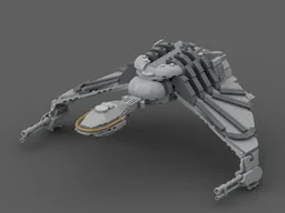 Klingon Bird of prey mid-size