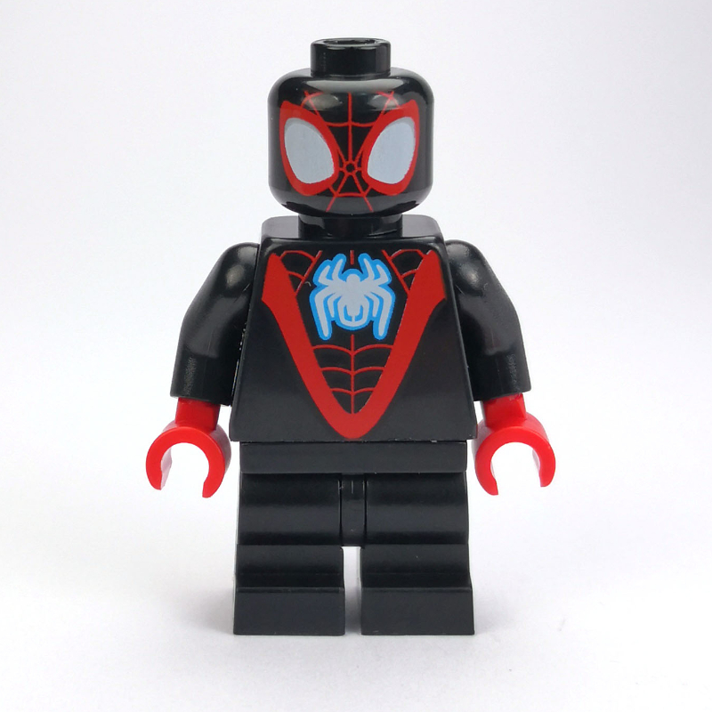 Lego Spin / Spider-Man (Miles Morales), Medium Black Legs