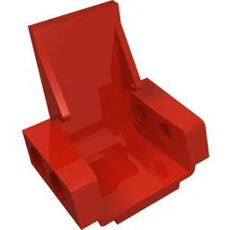 Technic Seat / Chair [3 x 2 Base] / Red