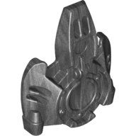 Lego Large Figure Armor / Shield Cap / Pearl Titanium