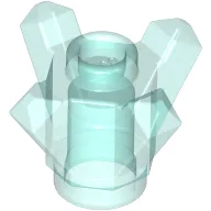 Rock 1 x 1 Crystal 4 Point / Trans-Light Blue