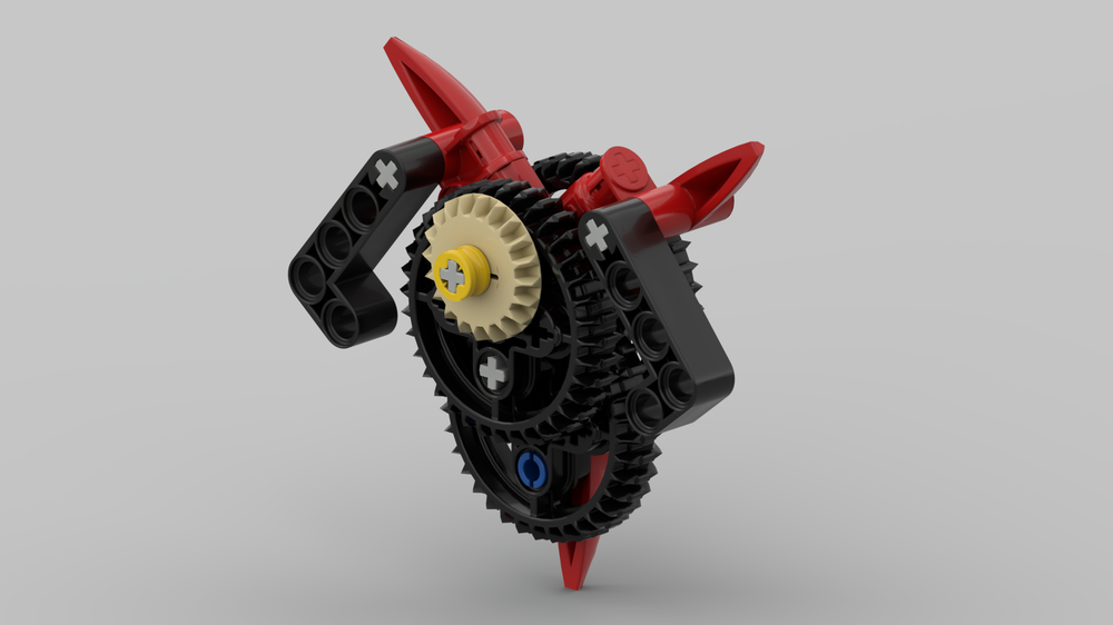 Lego Black Technic Monster