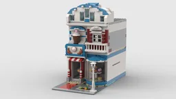 Rebricked - Candy Shop Mini-Modularbuilding
