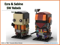 Ezra & Sabine - SW Rebels - Brickheadz
