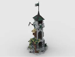 Medieval Forest Watchtower