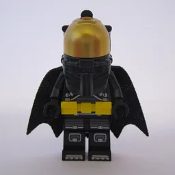 Batman, Black Suit, Black Cape, Space Helmet (Space Suit)