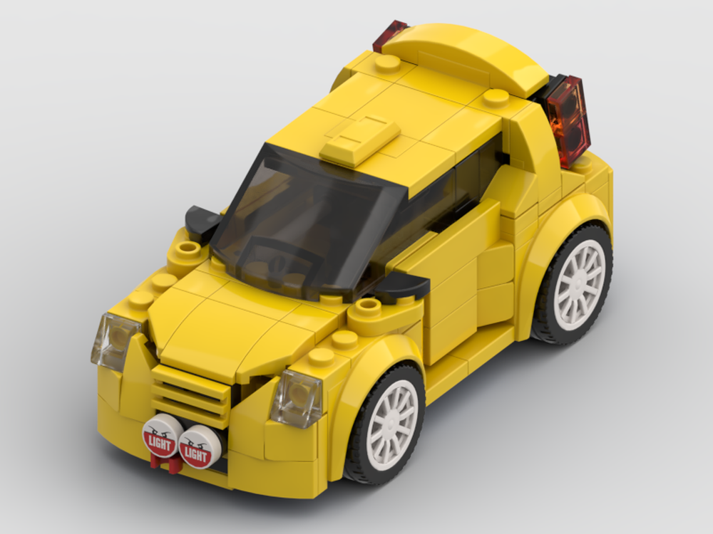 Lego 6 stud wide 2004 Suzuki Ignis MH Super 1600
