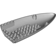Aircraft Fuselage Curved Forward 8 x 16 Bottom / Light Bluish Gray