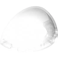 Dome 6 x 3 x 3 Half / Trans-Clear