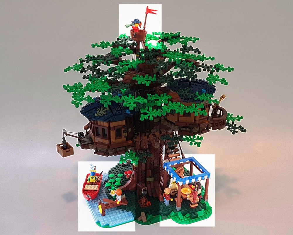 Lego Lakeside Tree House