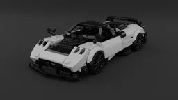 Pagani Huayra BC (2025) - Openable Front, Doors & Rear Engine Base