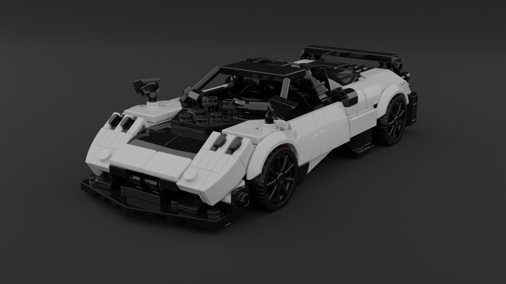 Lego Pagani Huayra BC (2025) - Openable Front, Doors & Rear Engine Base