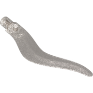 Lego Plant / Animal Body Part, Tree / Branch / Tail / Appendage / Tentacle with Pin / Opal Trans-Brown