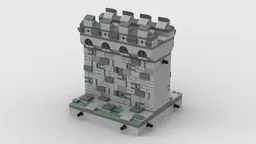 Mini-Medieval-Modulars 03 - "City Wall"