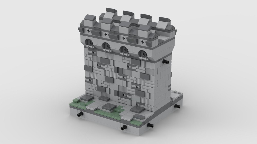 Lego Mini-Medieval-Modulars 03 - "City Wall"