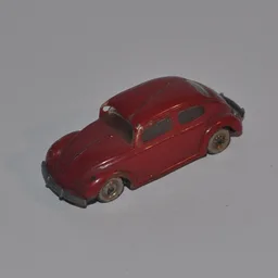 HO Scale VW Beetle (Short Version) / Blue