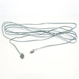 Wire with 2-Prong Connectors, 12V / 4.5V 375L / Light Gray