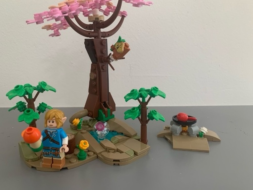 Lego Satori Mountain - spare parts build from 77092