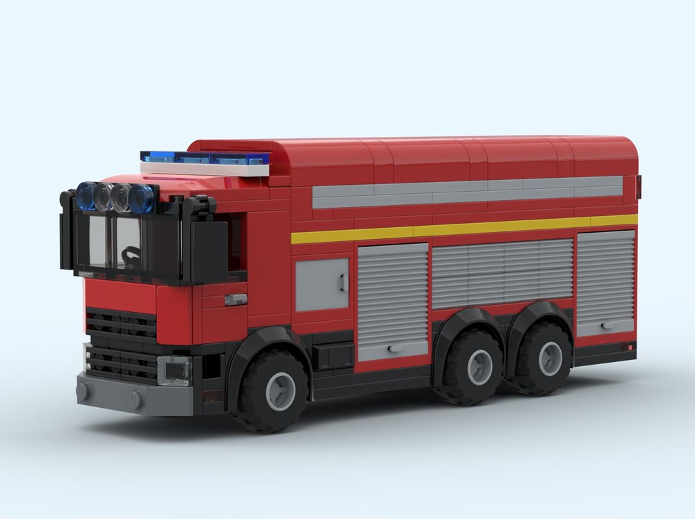 Lego Fire Engine Specialist Rescue Unit