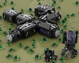 Venus Space Base - Engine and Tank module