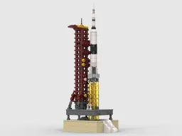 nano Saturn V launch